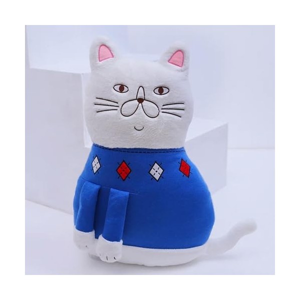 Pull Chat Peluche Oreiller Kawaii décoration Animal Maison Partie canapé décor Enfants Anniversaire Cadeaux de Noël 60cm 3