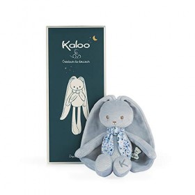 KALOO Lapinoo - Peluche Pantin Lapin Bleu - 25cm & Fripons - Doudou Carré Renard Léonard - Doudou Moelleux et Extra Doux - 20