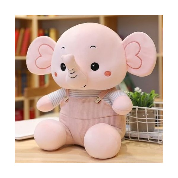 NOpinz Kawaii éléphant Peluche Animaux Jouets Enfants Peluche éléphant poupée Jouets décor à la Maison Enfants Cadeaux d’Anni