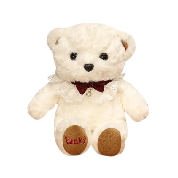 SaruEL Ours en Peluche Jouet Enfants Ours poupée Peluche Animal poupée Fille Anniversaire Cadeau d’Anniversaire Cadeau de Noë