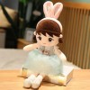 SaruEL Fille Princesse poupée poupée en Peluche Jouet Enfants Jouet en Peluche Saint-Valentin Enfants Anniversaire Cadeaux de