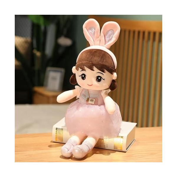 SaruEL Fille Princesse poupée poupée en Peluche Jouet Enfants Jouet en Peluche Saint-Valentin Enfants Anniversaire Cadeaux de