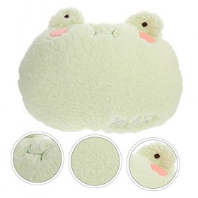 Toyvian 3 Pièces Oreiller Coussin Décoratif Décoration De Maison Grenouille en Peluche Jouets De La Nativité pour Les Enfants