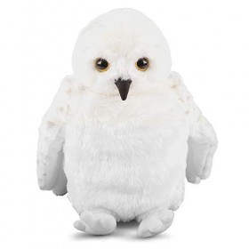 WOW! STUFF Harry Potter Owl Hedwig Feature Plush with Sounds , Hand Puppet and Soft Toy , Collectible Teddy with Authentic No