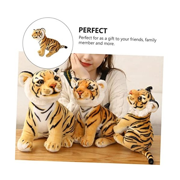 Abaodam 3 Pièces Peluche Poupée Figurine Oreiller Drôle Kawaii Jouets Jouet Oreiller Animal Jouet De Poupée pour Enfants Orei