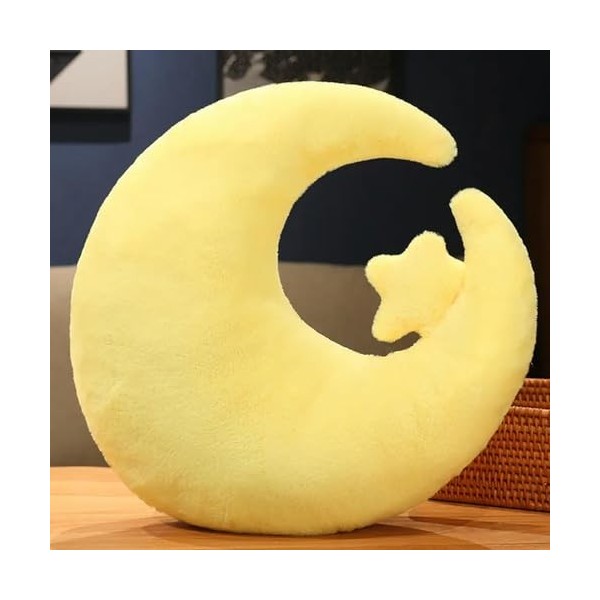 NOpinz Mignon Lune Lapin Nuage Peluche Jouet en Peluche Poupée Enfants Coussin Doux Fille Anniversaire Home Decor Coussin Cad