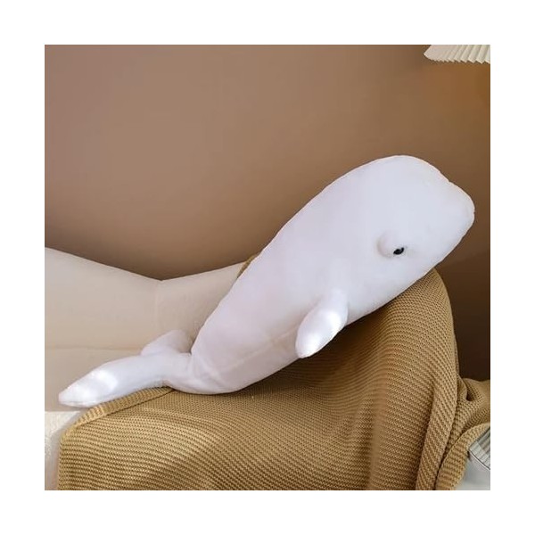 SaruEL Baleine Peluche Jouet Coussin Enfants Cadeau Kawaii Baleine Fille Jouet Cadeau Anniversaire Cadeau De Noël 100cm 2