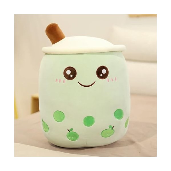 PaMut Nouveau Mignon Bulle Lait thé Tasse Forme Peluche Jouet Doux Bande dessinée Oreiller Lait thé poupée Enfants Anniversai