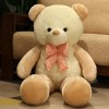 LfrAnk Ours en Peluche Mignon Noeud Jouet en Peluche Gros Ours Oreiller poupée Fille Cadeau d’Anniversaire Saint Valentin 80c
