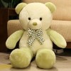 LfrAnk Ours en Peluche Mignon Noeud Jouet en Peluche Gros Ours Oreiller poupée Fille Cadeau d’Anniversaire Saint Valentin 80c