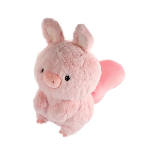 ibasenice Figurine De Poupée en Peluche Oreiller De Cochon en Peluche Poupée Cochon Peluche De Porcelet Oreiller Câlin en Pel