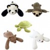 Dessin animé Peluche poupée Peluche Panda Paresseux Tortue Ours Polaire Jouet Oreiller Poupée en Peluche Douce et Confortable