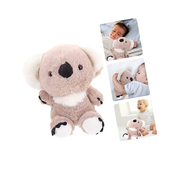 Toyvian 3 Pièces Koala Peluche Animal Poupée Koala De Dessin Animé Jouets en Peluche Yorkie Poupée Koala en Peluche Lapin Bla