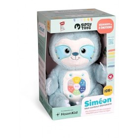 Gipsy Toys - Siméon, Mon conteur démotions – Peluche Interactive Musicale, conteuse d’Histoires – Gestion des émotions – Mus