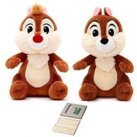 Price Toys Disney et Dale Chip Peluche Set - Mini Haricots Rescue Rangers en Peluche Chip/Dale v2 
