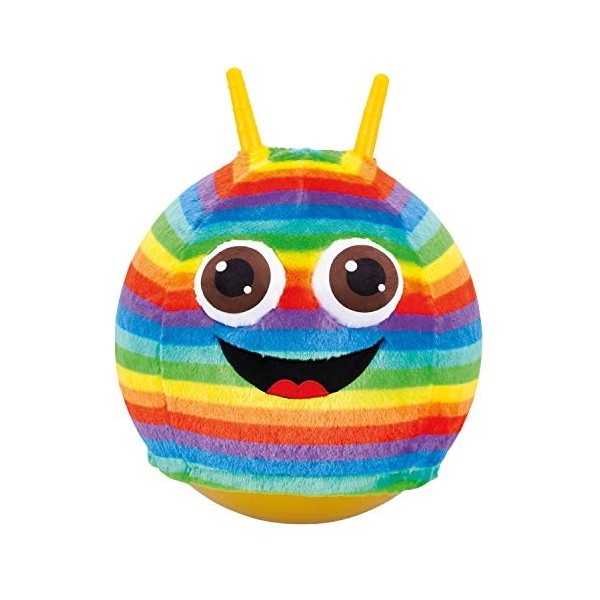 John Ballon Sauteur Arc-en-Ciel avec Couverture en Peluche 59579