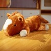 Mignon Cheval en Peluche Peluche Animal Jouets Doux en Peluche Oreiller Fille Enfants Mignon en Peluche Poupée Anniversaire C