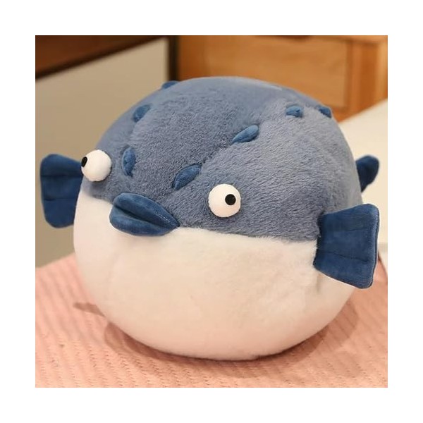 EacTEL Coussins de Poisson Globe Mignon, Animaux en Peluche drôles, poupées de Dessins animés Kawaii, Enfants, garçons, Fille