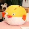 EacTEL Coussins de Poisson Globe Mignon, Animaux en Peluche drôles, poupées de Dessins animés Kawaii, Enfants, garçons, Fille