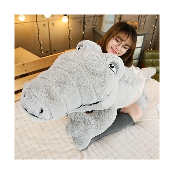 NOpinz Énorme Oreiller en Peluche réaliste Peluche Animaux Jouets Dessin animé poupées en Peluche Enfants garçon Cadeaux Cade