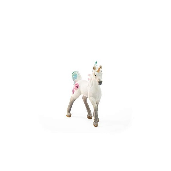 Schleich- Figurine Licorne des Mers, Poulain bayala Einhorn, 70572, Multicolore