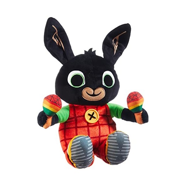 Giochi Preziosi Bing - Peluche Maracas, Bing Chante et Les Maracas silluminent, Peluche Douce Convient même pour Les Tout-Pe