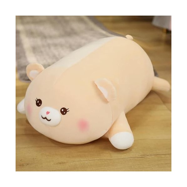 EacTEL Jouet en Peluche Cochon, Ours Mignon, Animal en Peluche, Husky, poupée Lapin en Peluche, décoration, Chien, Oreiller, 