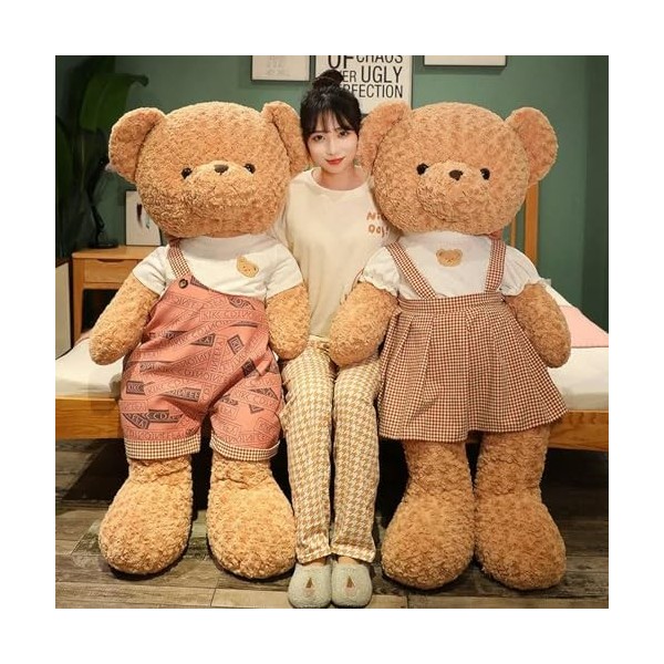 Kawaii Ours en Peluche Poupée Douce en Peluche Animal Habillage Ours en Peluche Jouet Enfants Fille Saint Valentin Saint Vale