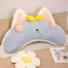 SaruEL Oreiller en Peluche Animal Doux Peluche Chat Lapin Cochon Lune en Forme de Coussin Oreiller Fille Enfant Sommeil Jouet