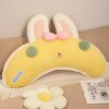 SaruEL Oreiller en Peluche Animal Doux Peluche Chat Lapin Cochon Lune en Forme de Coussin Oreiller Fille Enfant Sommeil Jouet