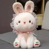 LfrAnk Mignon Lapin en Peluche Jouet Dessin animé Animal Peluche poupée Oreiller Fille Anniversaire Cadeau de Noël 70CM 4