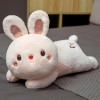 LfrAnk Mignon Lapin en Peluche Jouet Dessin animé Animal Peluche poupée Oreiller Fille Anniversaire Cadeau de Noël 70CM 4