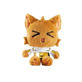 LYOUAE Peluche Jouet Enfant Anime Jeu archevaliers Dessin animé Animal Chat Kawai Peluche poupées en Peluche Oreiller Jeter C