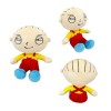 YILILK Family Guy Plus, 7 Pouces / 18 CM Family Stewie Puppy Brian en Peluche Halloween garçon Fille Noël Anniversaire Choix 