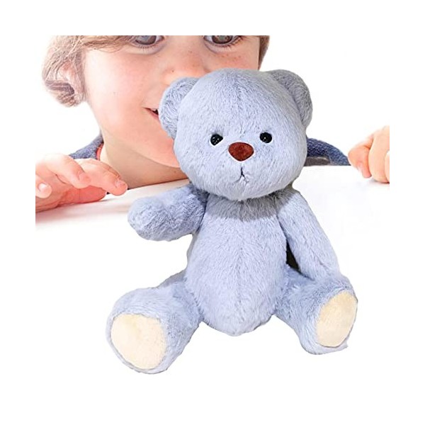 PW TOOLS Peluche Ours en Peluche | Jouet en Peluche en Peluche avec Un Cadeau Mignon en Peluche | Animal en Peluche et Cadeau