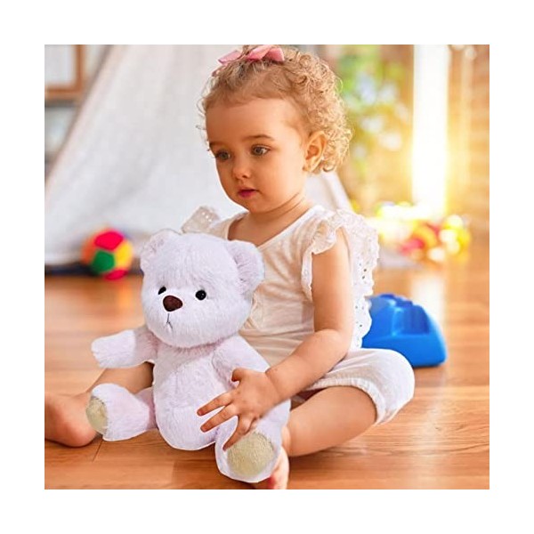 PW TOOLS Peluche Ours en Peluche | Jouet en Peluche en Peluche avec Un Cadeau Mignon en Peluche | Animal en Peluche et Cadeau