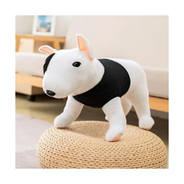 Simulation Mignon en Peluche Chien Jouets en Peluche Bouledogue en Peluche Animaux Poupées pour Enfants Enfants Cadeaux 45cm 