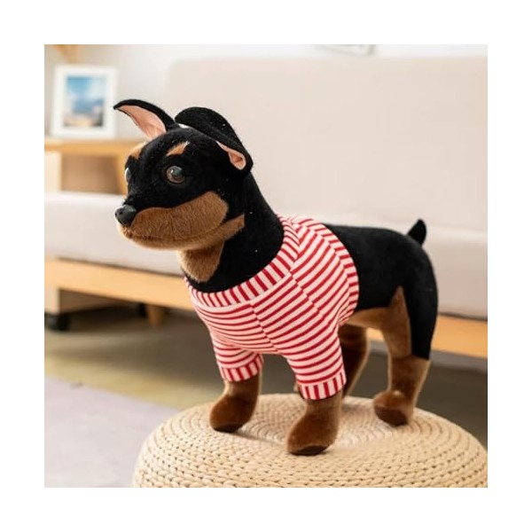 Simulation Mignon en Peluche Chien Jouets en Peluche Bouledogue en Peluche Animaux Poupées pour Enfants Enfants Cadeaux 45cm 