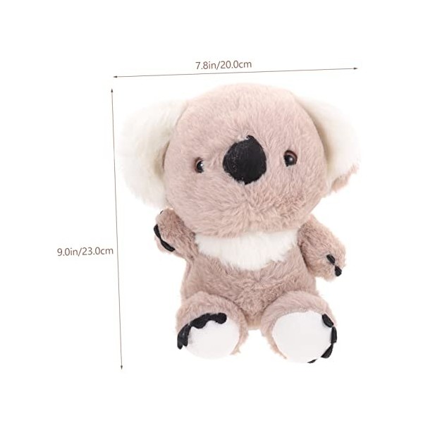 Toyvian 4 Pièces Koala Peluche Animal Poupée Koala De Dessin Animé Jouets En Peluche Yorkie Poupée Koala En Peluche Poupée Ko