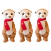 Toyvian 3 Pièces Doodle Chat en Peluche Mâle Jouet De Poupée Animale Cadeau danniversaire Furet en Peluche Poupée en Peluche