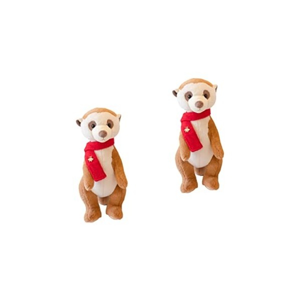 Toyvian 3 Pièces Doodle Chat en Peluche Mâle Jouet De Poupée Animale Cadeau danniversaire Furet en Peluche Poupée en Peluche