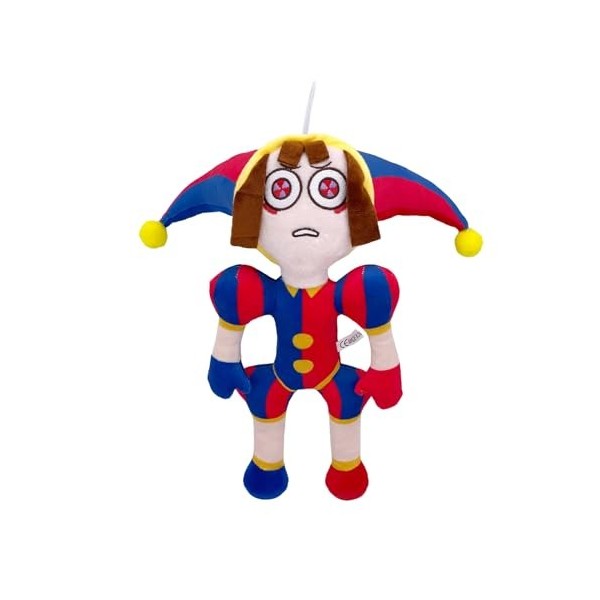 Super JAKES 2023 New The Amazing Circus Plush Toys,11.2" Pomni Plushies Toy,Cute Stuffed Figure Doll for Kids Adults, Birthda