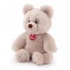 Trudi , Bear Brando: 38cm Soft Beige Grey Plush Bear, Christmas, Baby Shower, Birthday Or Christening Gift for Kids, Plush To