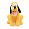 Disney Store Peluche Pluto de Taille Moyenne, 36 cm / 14", Chien Iconique en Peluche avec Collier, Convient à Tous Les âges.