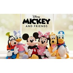 Disney&nbsp;Store Peluche Pluto de Taille Moyenne, 36&nbsp;cm / 14", Chien Iconique en Peluche avec Collier, Convient à Tous Les âges.