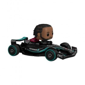 Funko Pop! Ride Super Deluxe: F1 Mercedes Lewis Hamilton - Mercedes-Benz - Figurine en Vinyle à Collectionner - Idée de Cadea