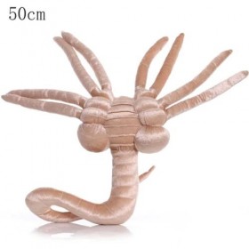2Pcs Film Alien Peluche Jouets 50Cm Facehugger 110Cm Chestburster Poupées en Peluche Douce Cosplay pour Enfants Chidren Chirs