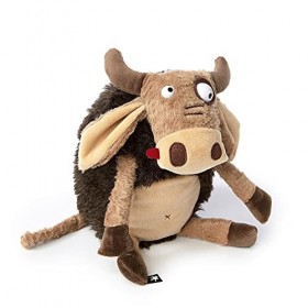 sigikid- Beasts Town Taureau Creme Bulle, 42649, Brun Beige, Taille Unique