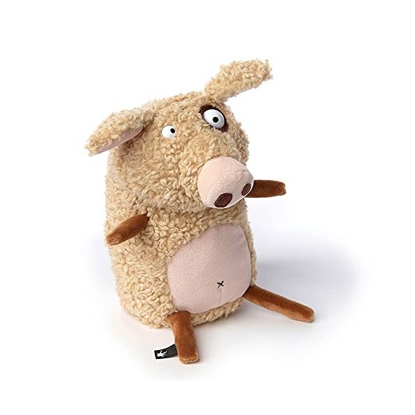 sigikid- Beasts Town Taureau Creme Bulle, 42649, Brun Beige, Taille Unique