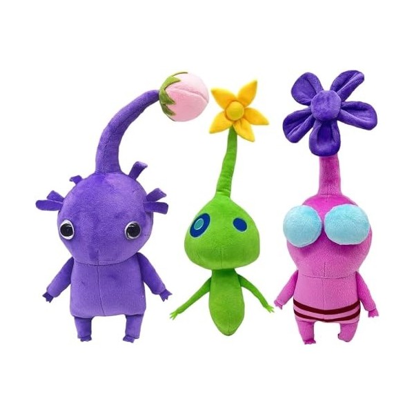 Jeu Mignon Pikmin Fleur Peluche Peluche Animaux poupée Jouets pour Enfants Enfants Cadeaux danniversaire 5pcs 